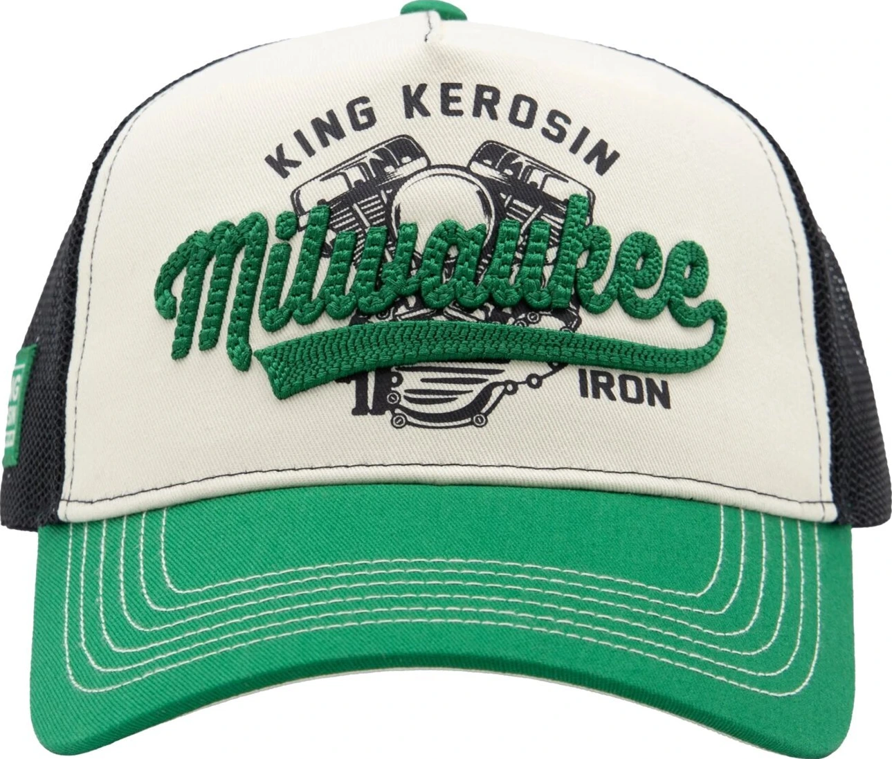 King Kerosin Milwaukee trucker cap, Green