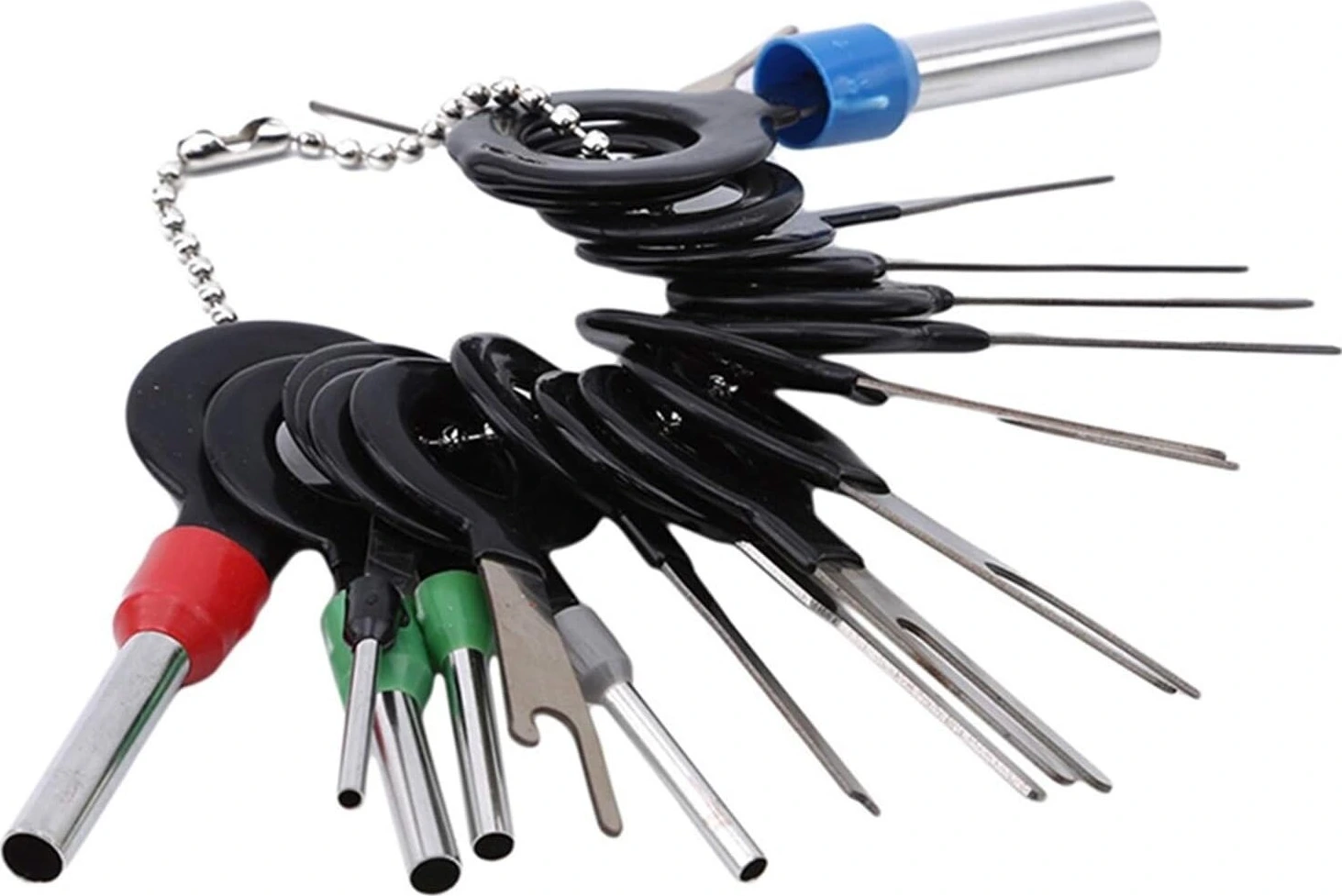 Keys for pins removal kit 18pcs