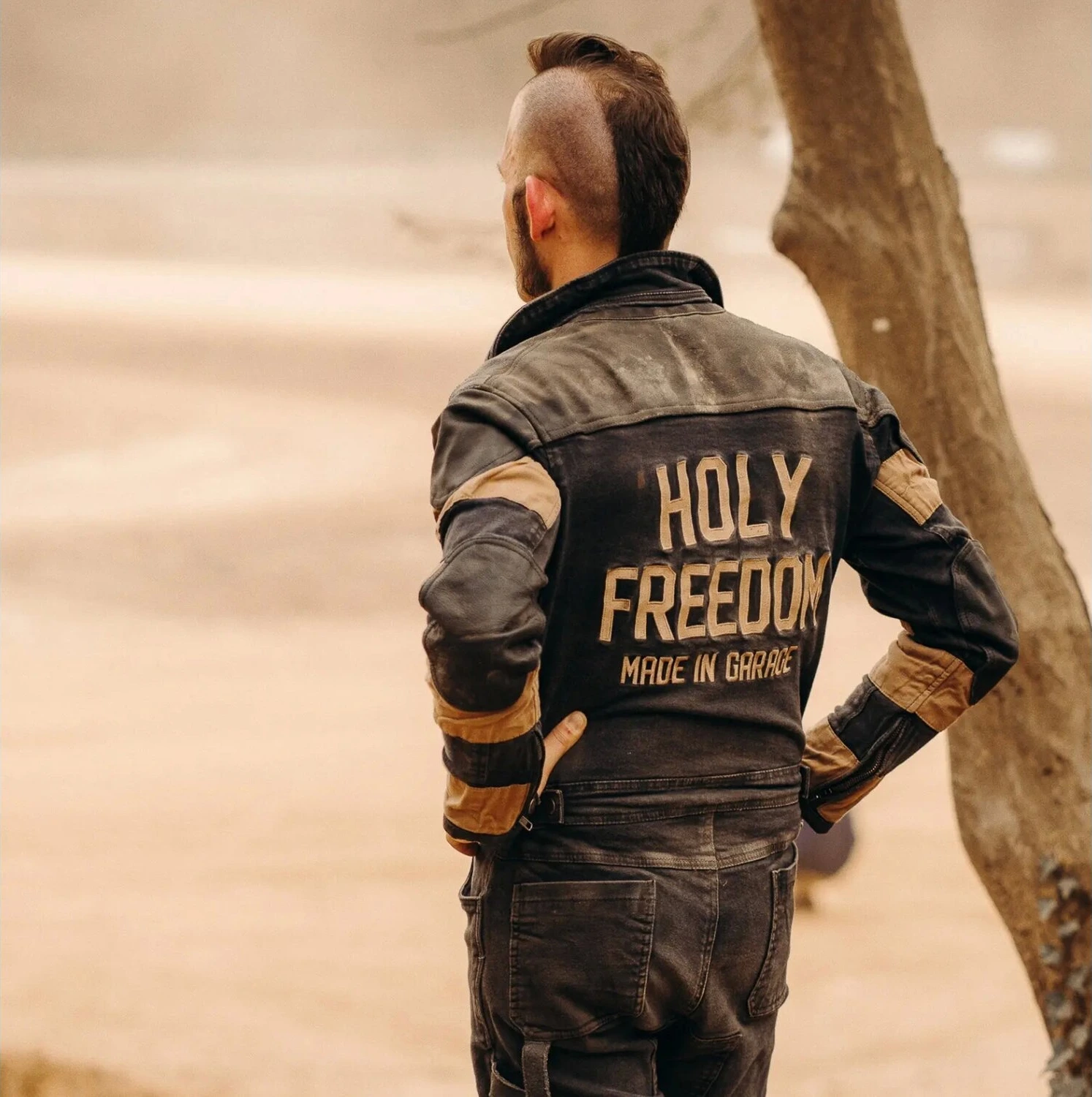 Holy Freedom Tutonero overall, Black, white, S