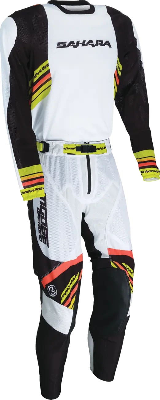 JERSEY SAHARA WHITE/BLACK XS
