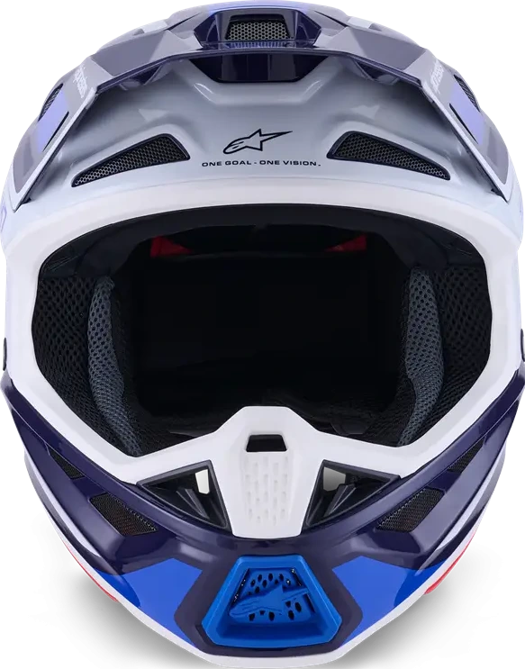 HELMET SM7 RISE BLUE/WHITE XS