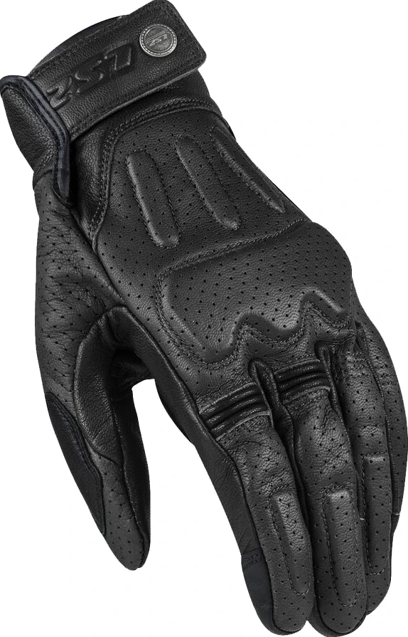 LS2 Rust Man Gloves - Black, S
