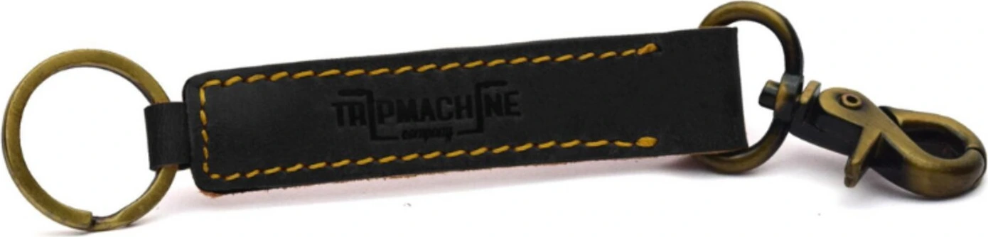 Trip Machine Classic keyring, Black