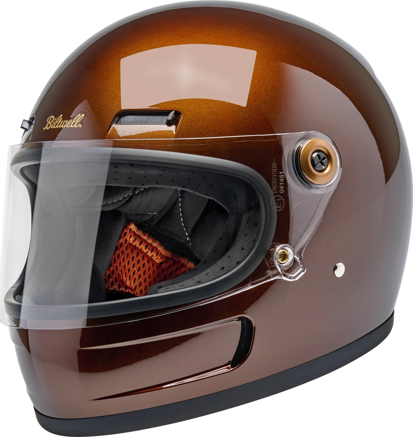 Biltwell Gringo SV helmet metallic whiskey, Brown, M