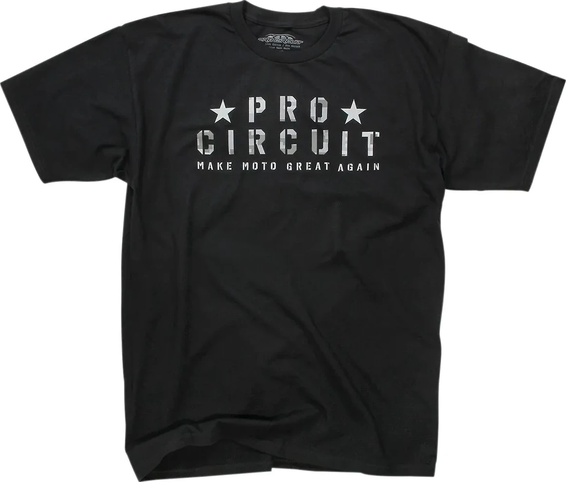 TEE PC FLAG BLK SM