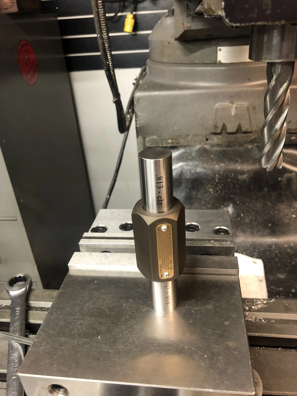 Fast Eddy, cam bushing Go & No-Go gauge pin