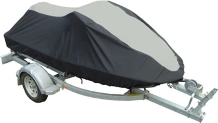OS JET SKI COVER -2 TONE- BLACK/GREY 2.5M - 2.9M