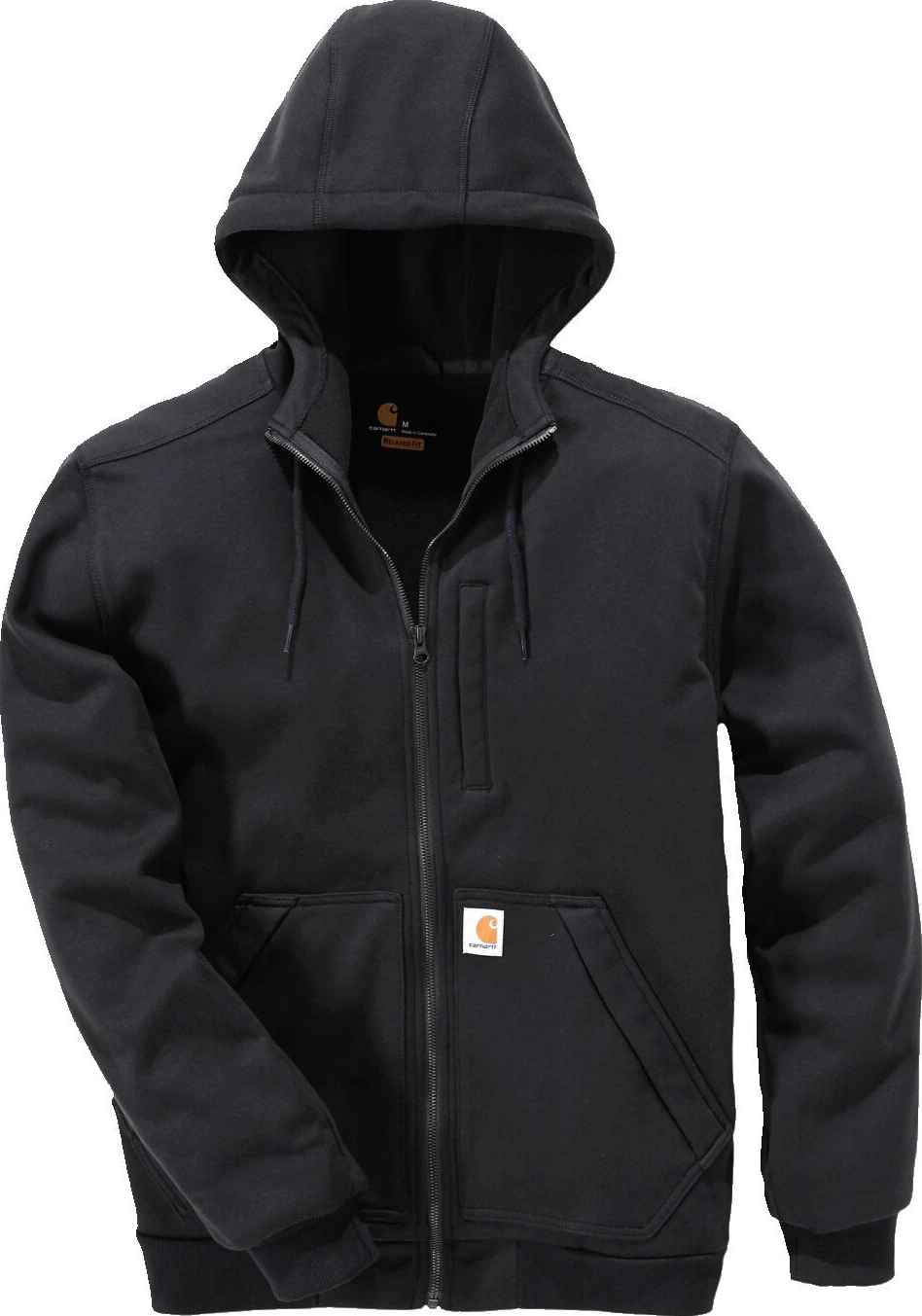 Carhartt Wind fighter zip hoodie, Black, 2XL