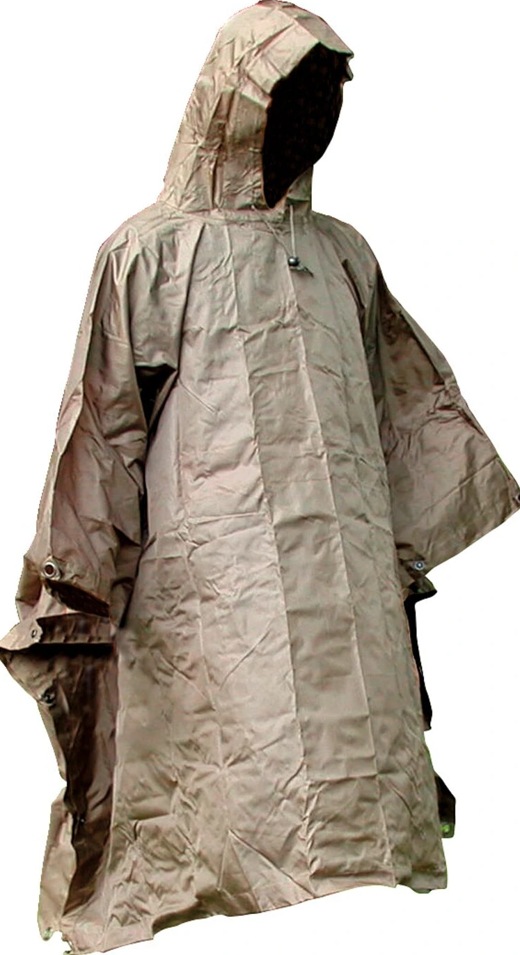 Fostex poncho, Green