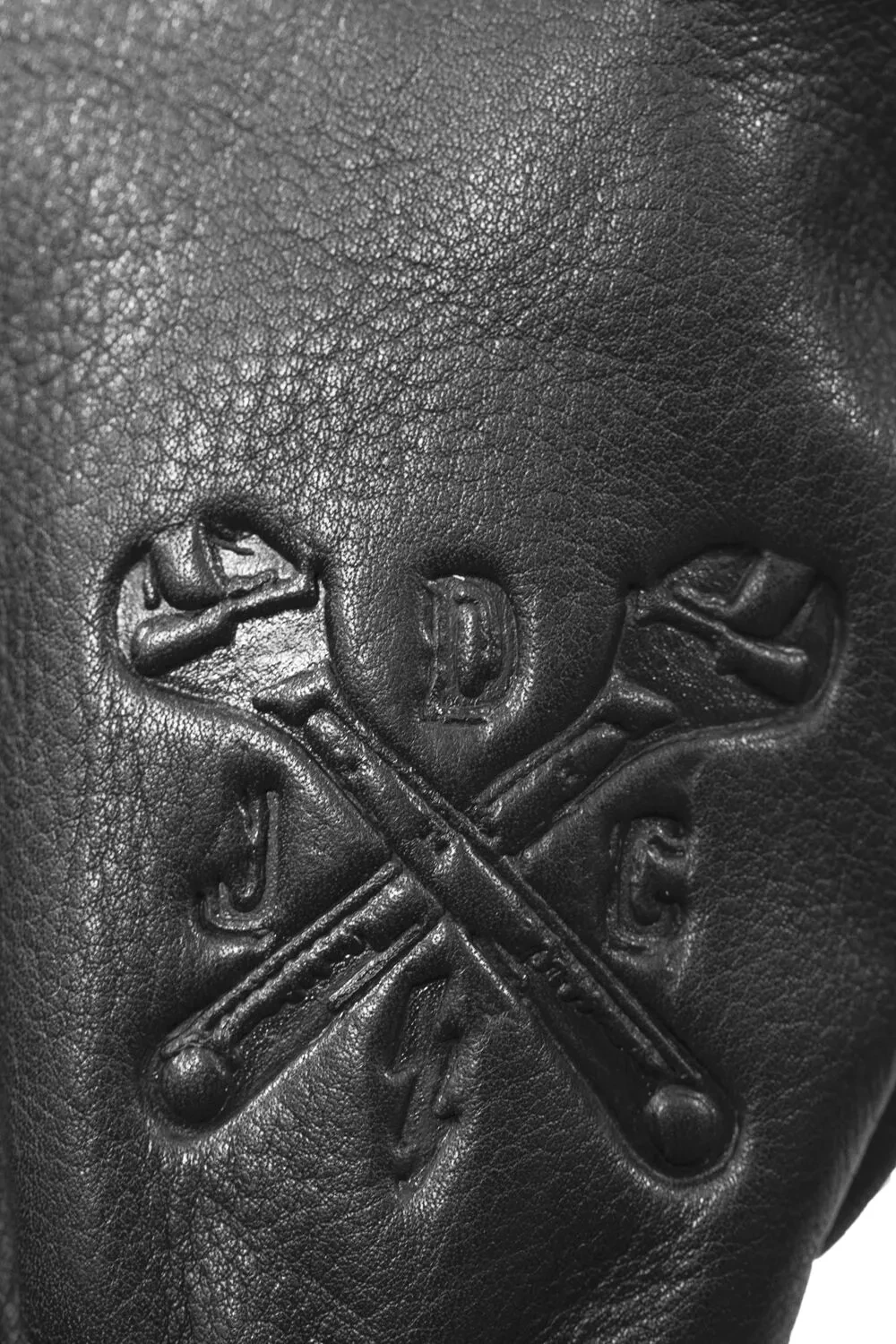 GLOVE FREEWHEELER LEATHER BLACK USED SM