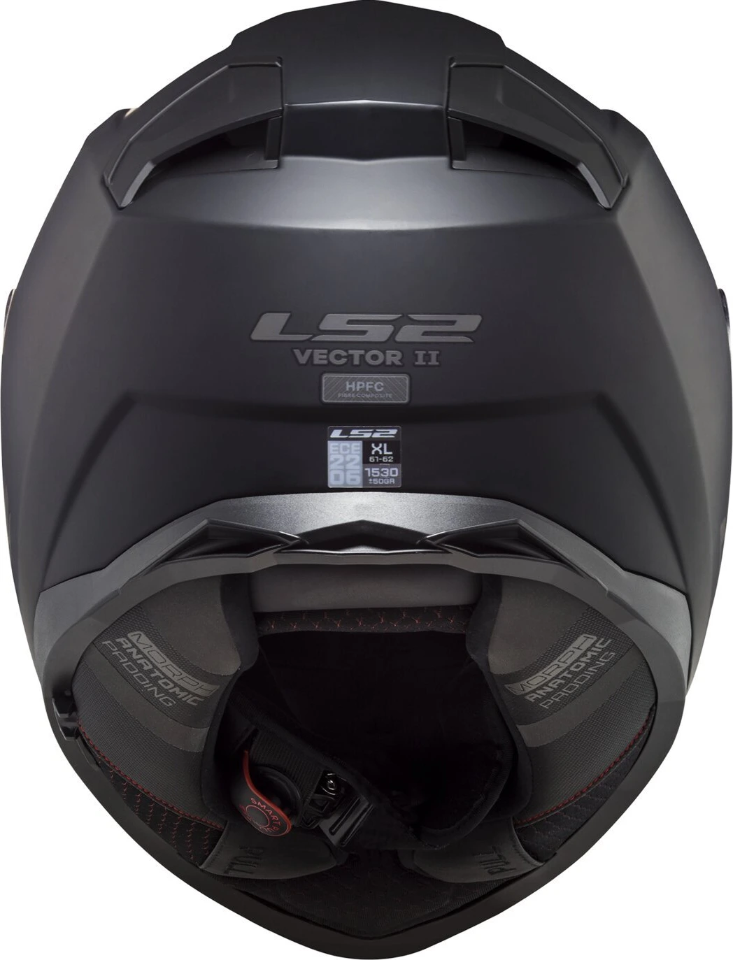 LS2 Vector II helmet, Black, M, matt