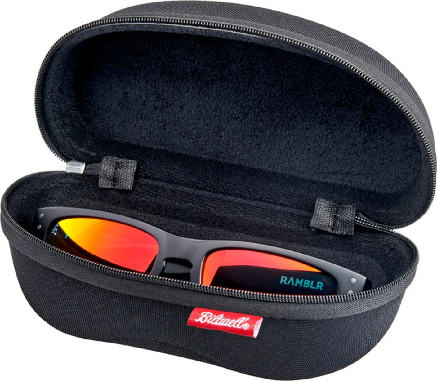 Biltwell Ramblr sunglasses red mirror
