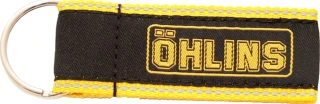 Öhlins Logo keyring black with