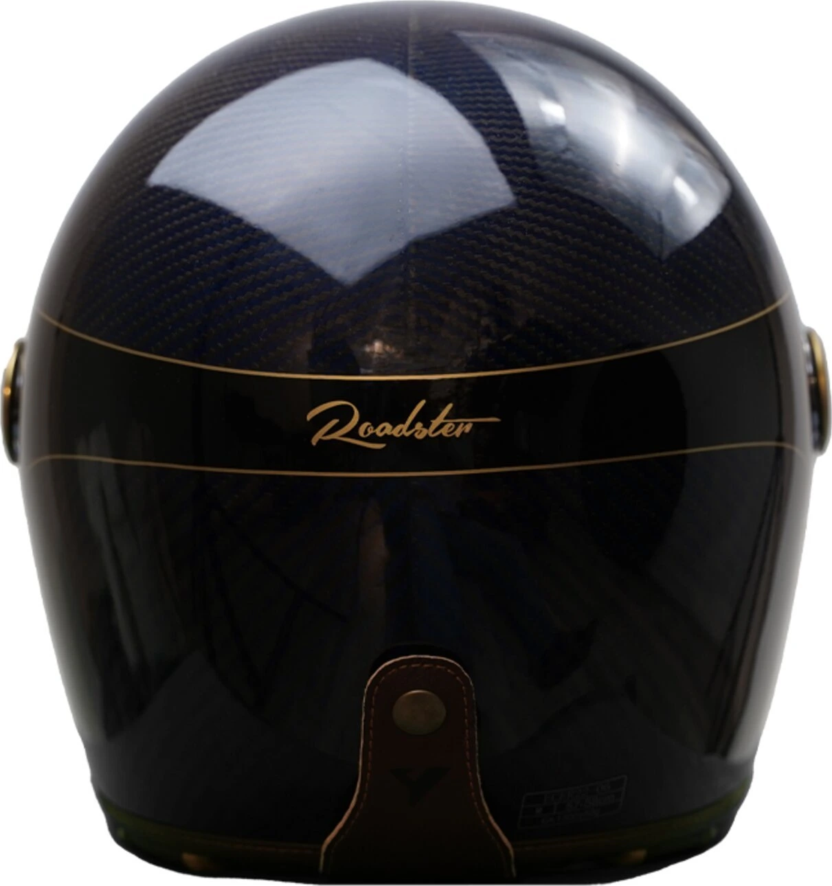By City Roadster III helmet carbon golden, Blue, 2XL, Gloss