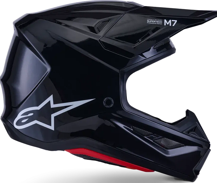 HELMET SM7 BLACK-GLOSS XS