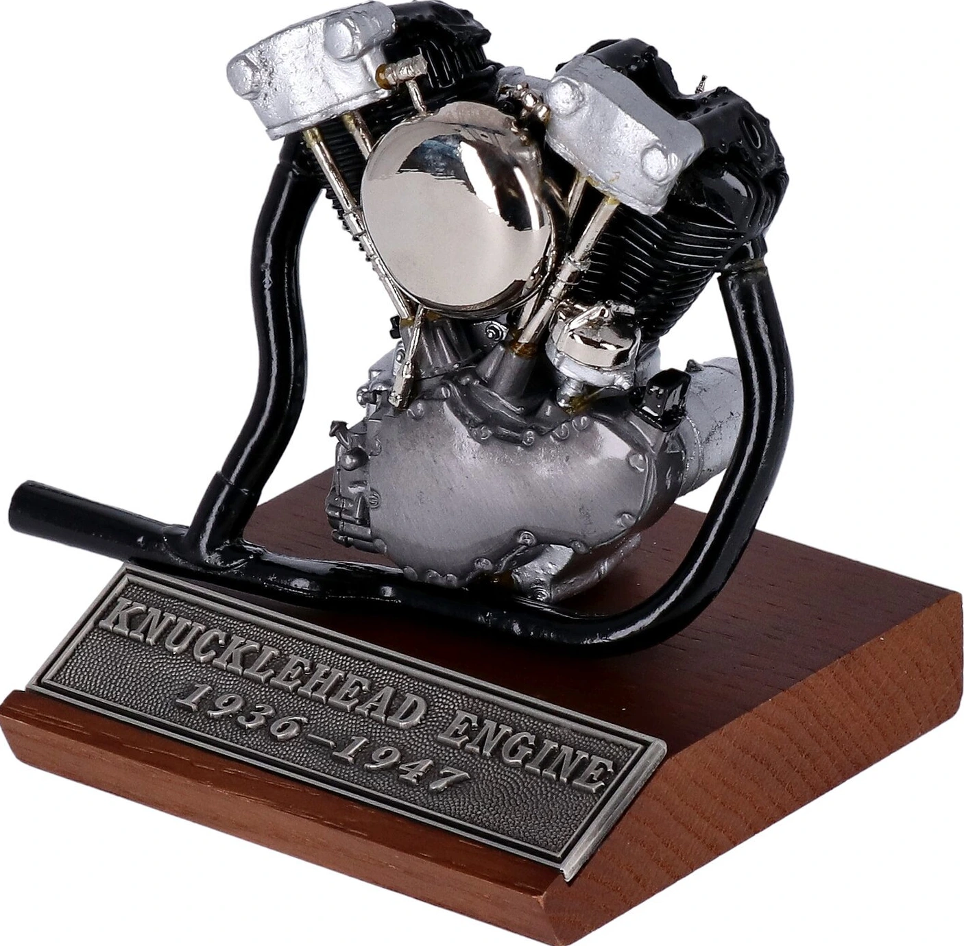 V-Twin Mfg, cast pewter motor model V-Twin engines