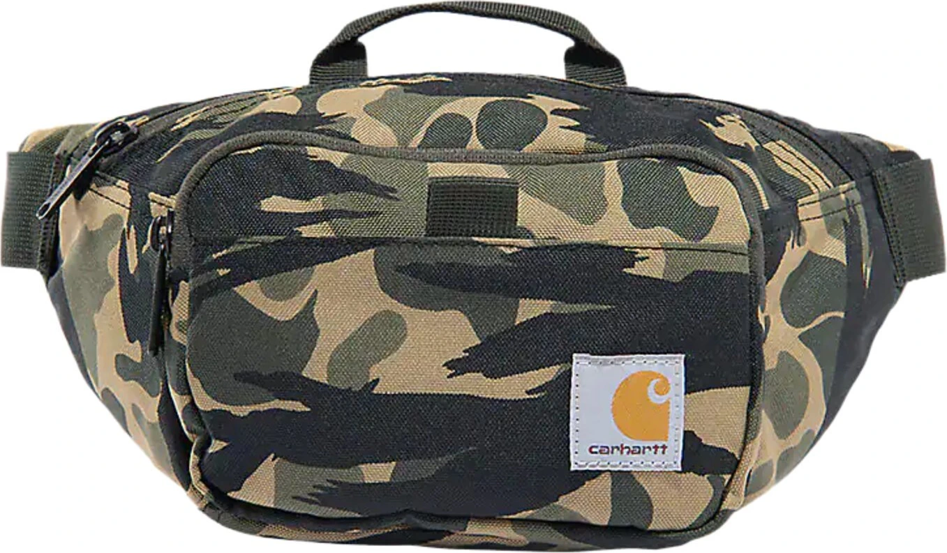 Carhartt Waist pack duck camo, Green