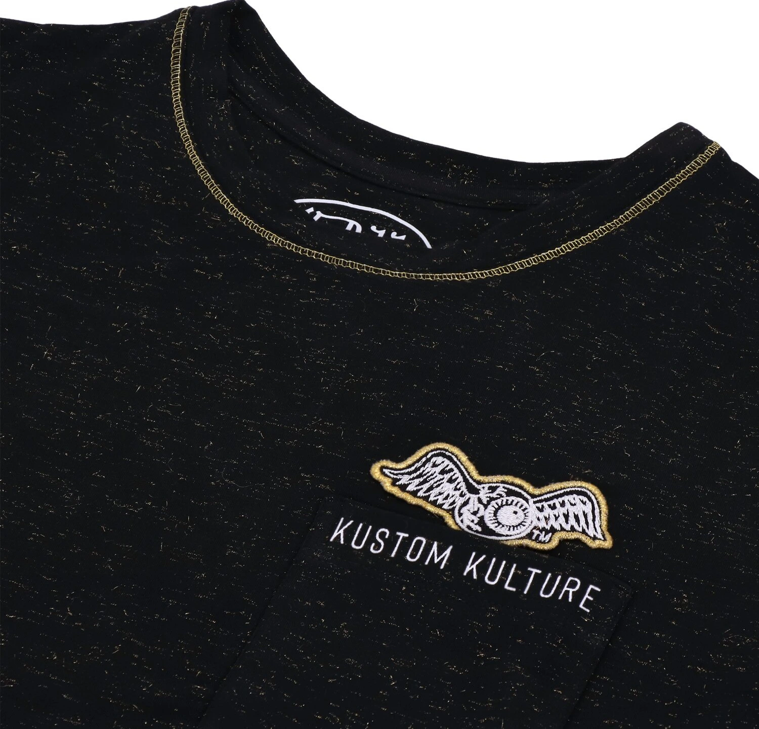 Von Dutch Strass female t-shirt, Black, S