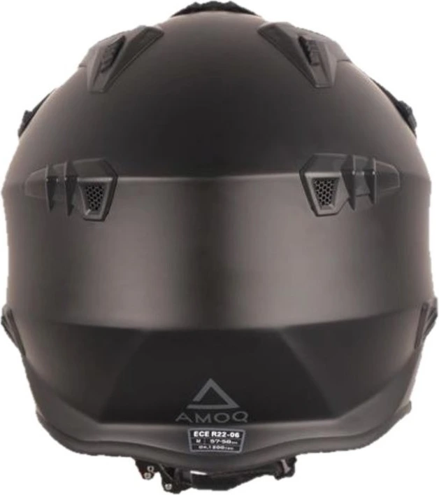 AMOQ Blister Jet Helmet Black, XS