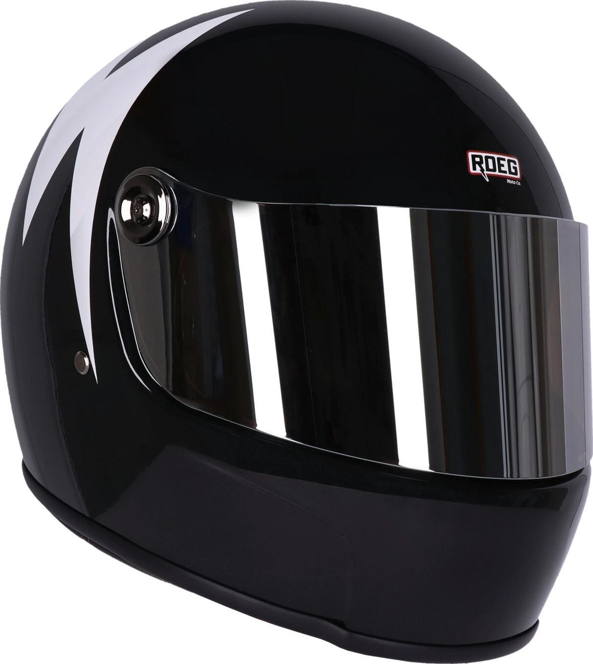 Roeg RX1 helmet, lightning Black, L, Gloss