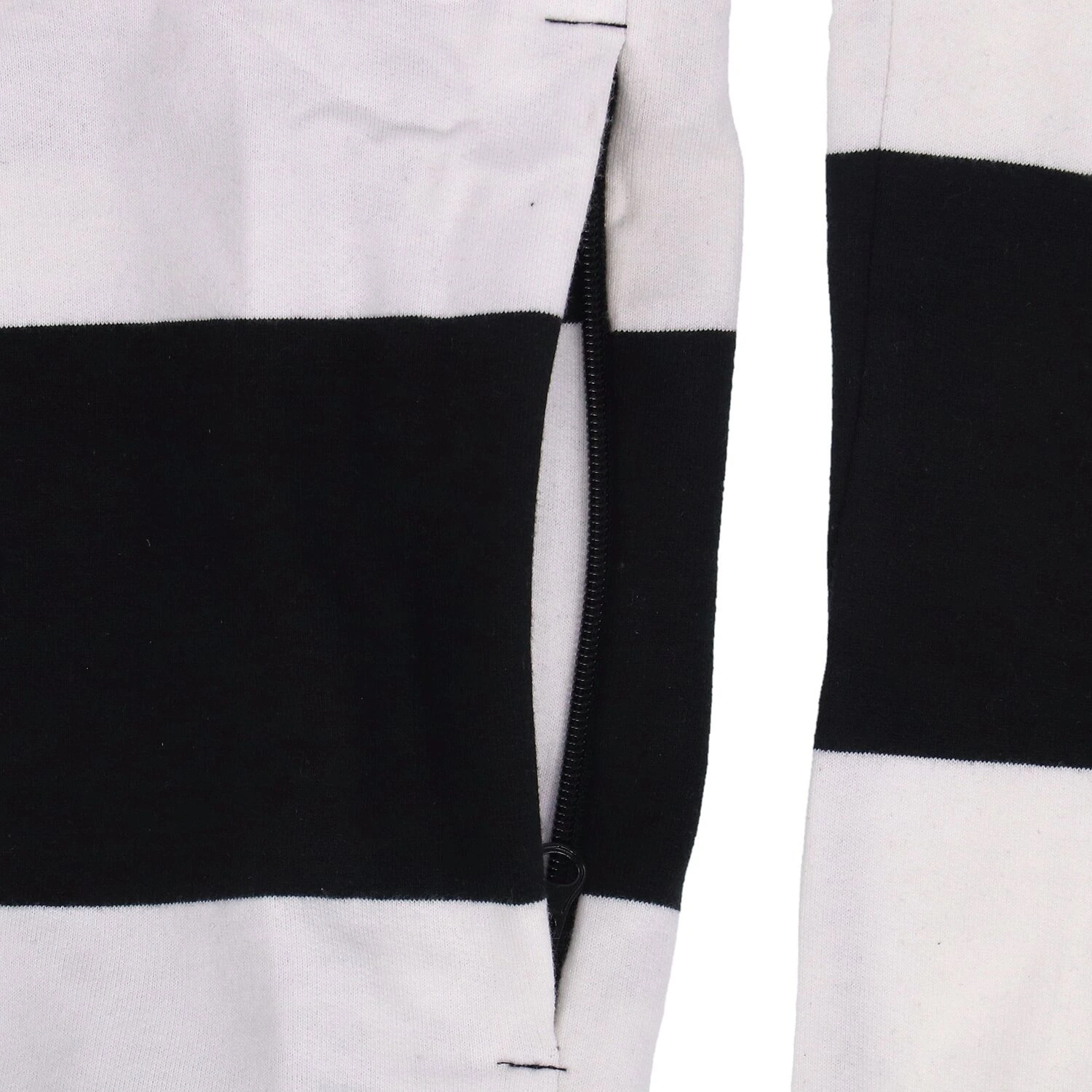 Roeg Shawn stripe sweatshirt off-white/black, S