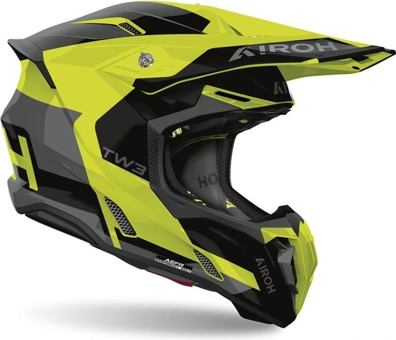 Airoh Helmet Twist 3 Fancy Yellow gloss, XS