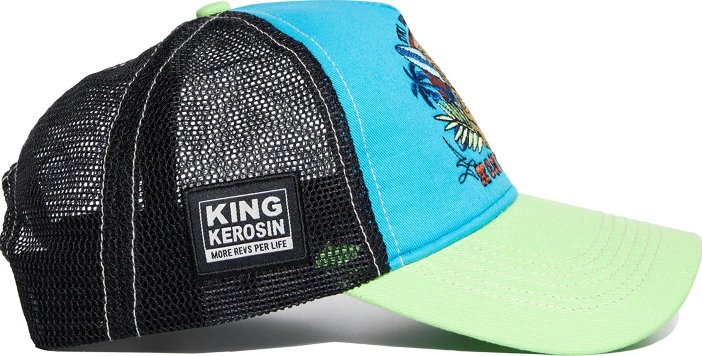 King Kerosin Honolulu cap green/turquoise
