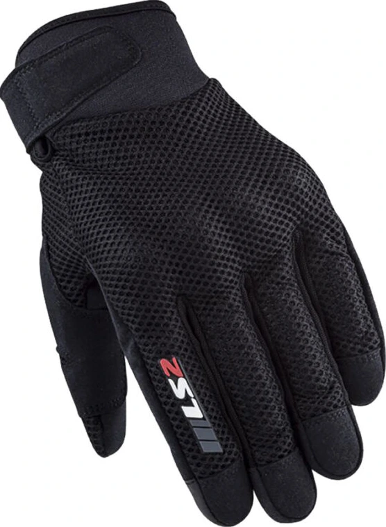 LS2 Ray Man Gloves - Black, XL