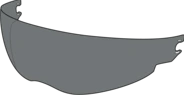 SIMPSON Venom/Darksome Inner Sun Visor Dark Tint