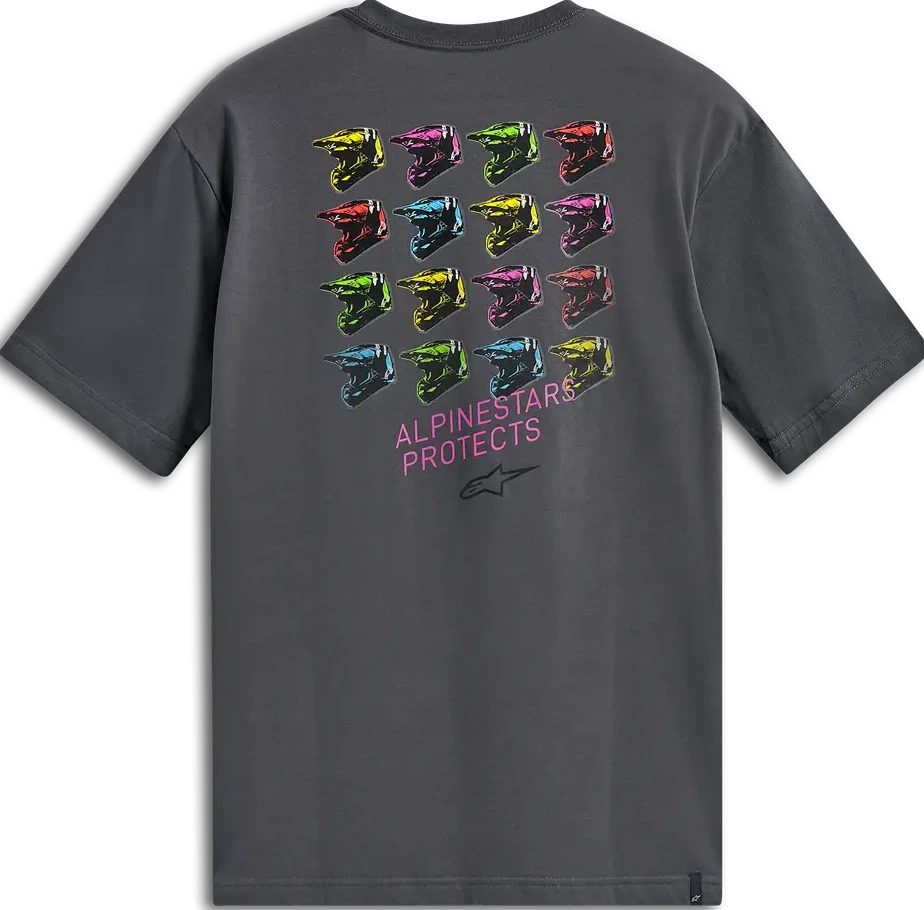 TEE SS CSF POP HELMET CHARCOAL S