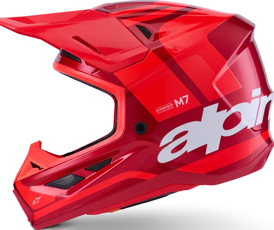 HELMET SM7 CORE RED-GLOSS XS