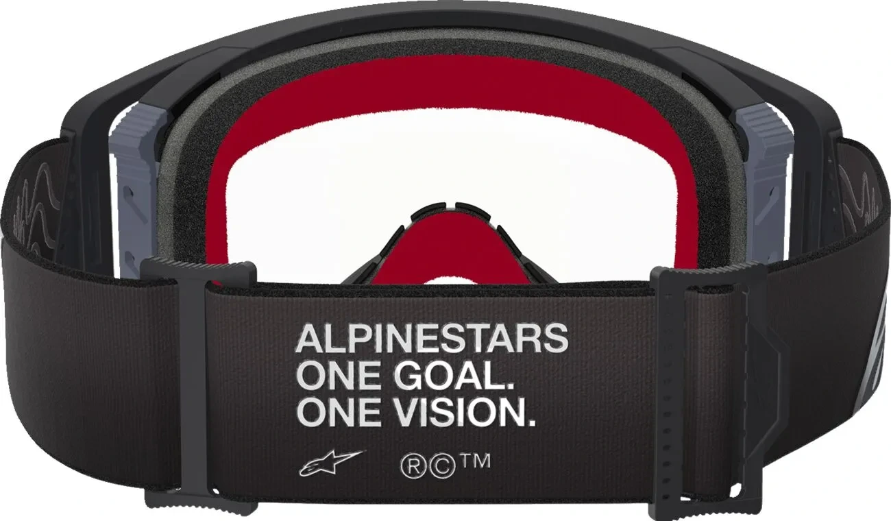 GOGGLE SUPERTECH CORP BLK/GRY CLEAR