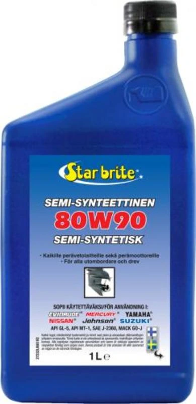 Star brite Synthetic Blend Lower Unit Gear Lube 80W90 1L