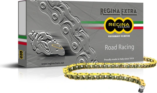 Regina 520 ORAW2-124 MotoGP O-ringchain+Rivet(2pcs)