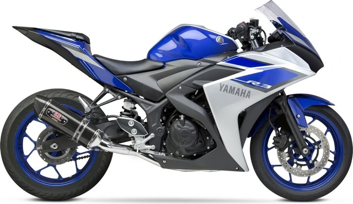 Yoshimura Full System Yamaha Yzf-R3 2015-20 Race R-77 Fs Ss-Cf-Cf