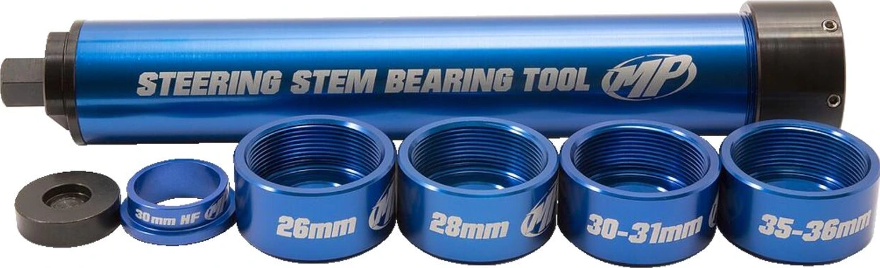 Motion Pro, steering head bearing tool, Blue