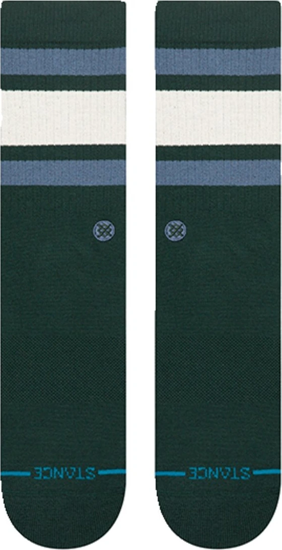 Stance Boyd Crew socks pine, Green, 38-42
