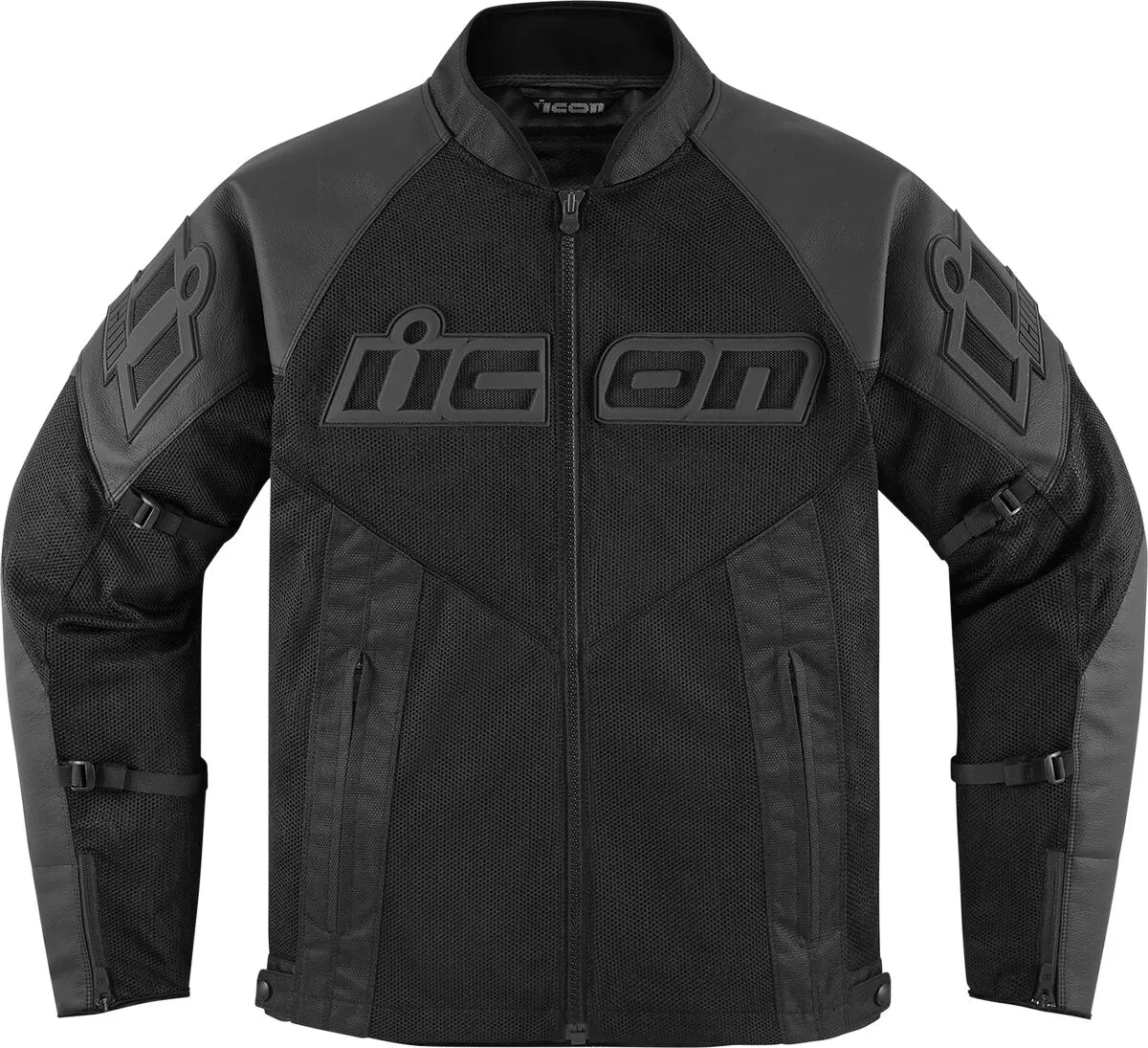 JACKET MESH AF LEATHER CE BLACK SM