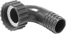 hose connector 90° 25mm