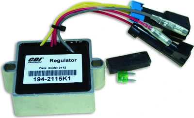 Cdi Elec. Mercury/Mariner įtampos reguliatoriaus komplektas - 2/3/4/6 cil. (25-240 AG)