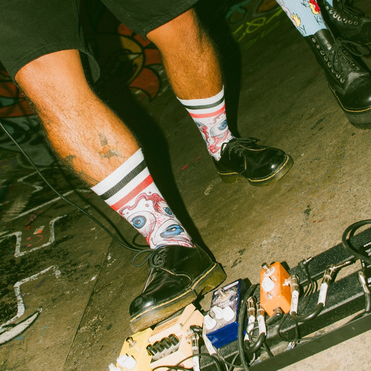 American Socks Eyeblast Signature socks, White, L/XL