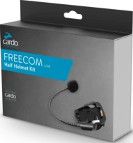 Cardo Freecom Half Helmet Kit