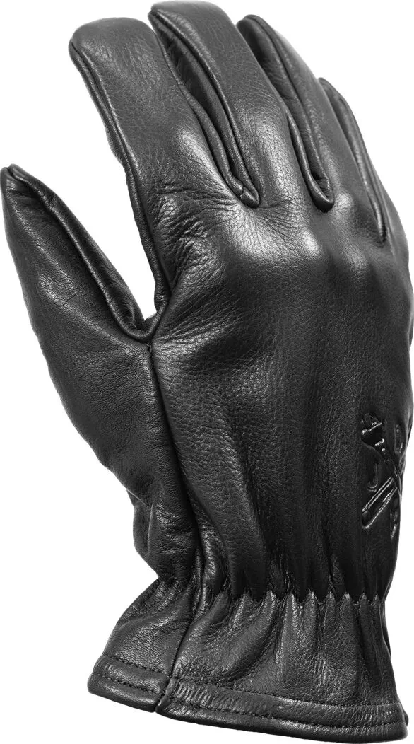 GLOVE FREEWHEELER LEATHER BLACK USED SM