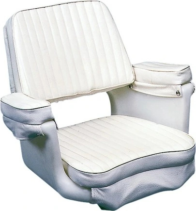 Boat seat white polyethylene