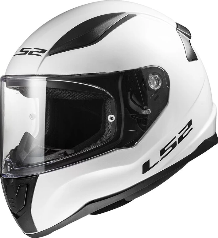 LS2 FF353 RAPID II SOLID helmet - Gloss White, 3XL