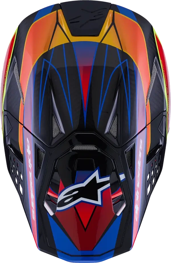 HELMET S-M10 ERA BLUE/RED/YL L