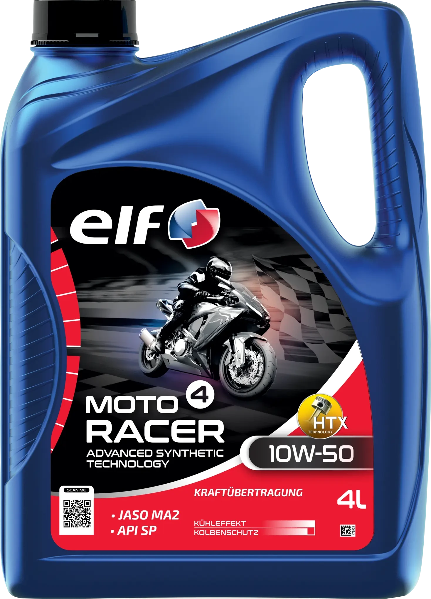 OIL MOTO 4 RACER 10W-50 DE ADV SYN 4L