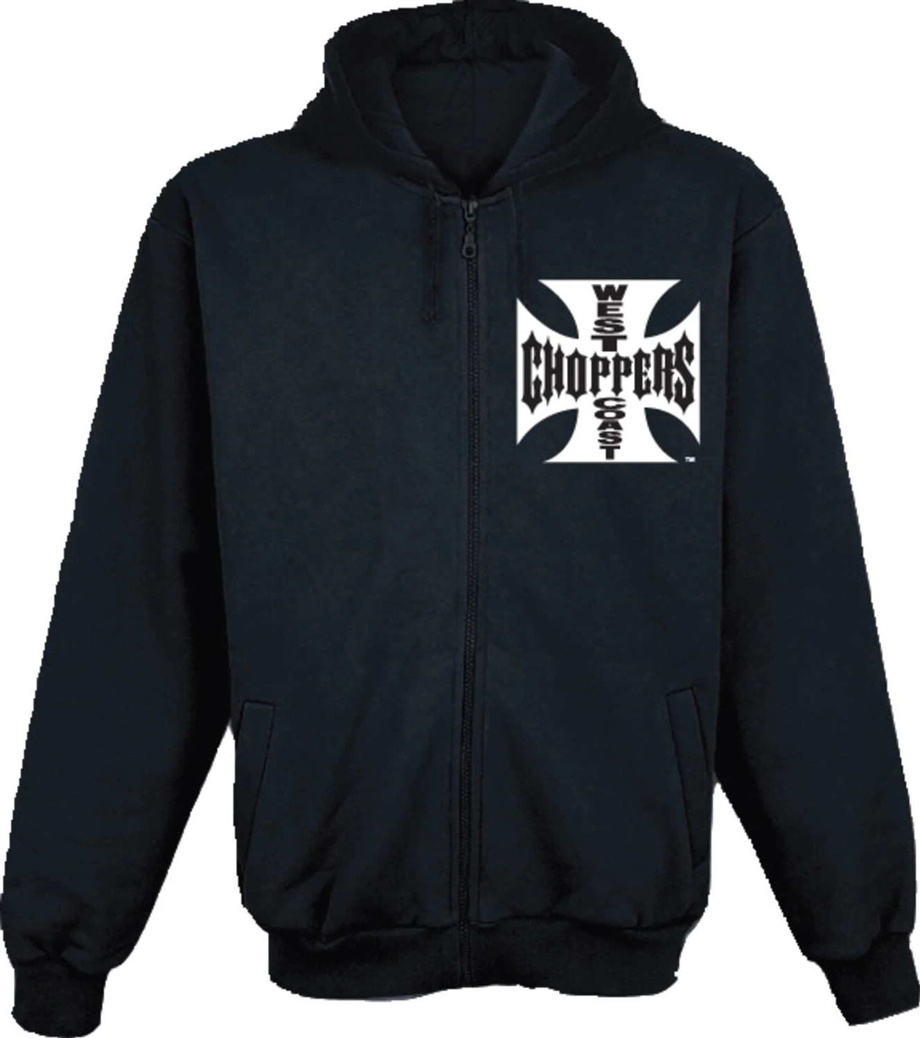 WCC OG Classic zip hoodie, Black, S