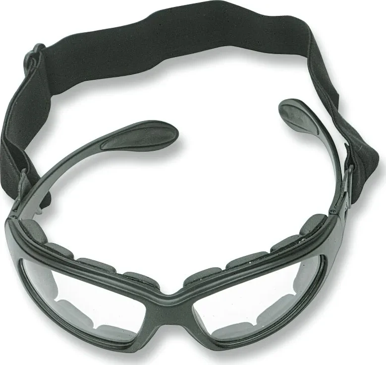 SUNGLASSES CONVERTIBLE GXR BLACK W/ CLEAR LENS