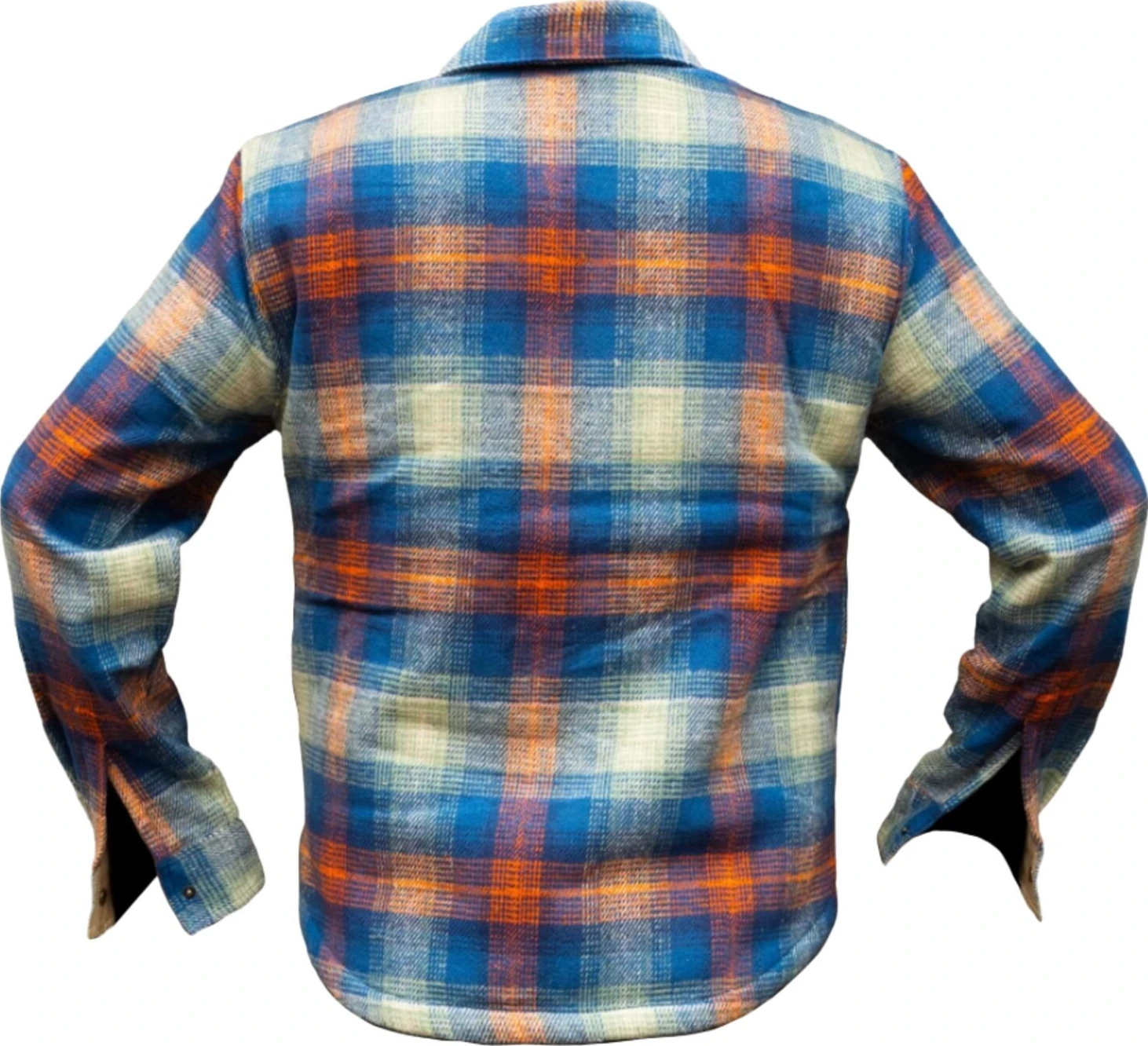 Holy Freedom Mcfly lined shirt, Blue, M